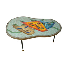 Load image into Gallery viewer, 1960s Mosaic Topped Coffee Table