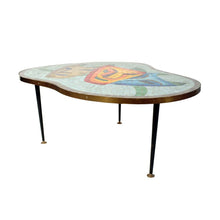 Load image into Gallery viewer, 1960s Mosaic Topped Coffee Table
