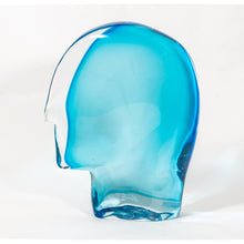 Load image into Gallery viewer, Ego One of a kind Head glass sculpture by Ursula Huber