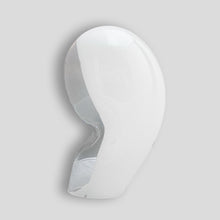 Load image into Gallery viewer, Vistosi design clear and white glass table lamp