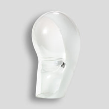 Load image into Gallery viewer, Vistosi design clear and white glass table lamp