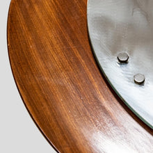 Load image into Gallery viewer, Circular teak plywood frame mirror by Stilcasa