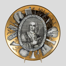Load image into Gallery viewer, Set of 5 Piero Fornasetti Grandi Maestri plates