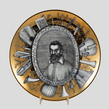 Load image into Gallery viewer, Set of 5 Piero Fornasetti Grandi Maestri plates
