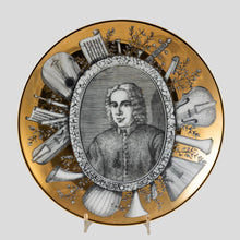Load image into Gallery viewer, Set of 5 Piero Fornasetti Grandi Maestri plates