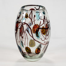Load image into Gallery viewer, Murano Multi colour blown glass vase