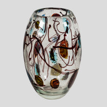 Load image into Gallery viewer, Murano Multi colour blown glass vase