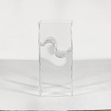 Load image into Gallery viewer, Clear glass composition vase by Alfredo Barbini