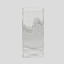Load image into Gallery viewer, Clear glass composition vase by Alfredo Barbini