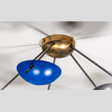Load image into Gallery viewer, Italian design Starburst 5 Flush Mount Stilnovo style Light