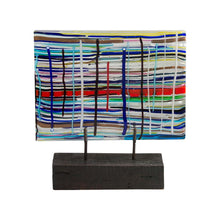 Load image into Gallery viewer, Piastra glass sculpture by Leonardo Cimolin
