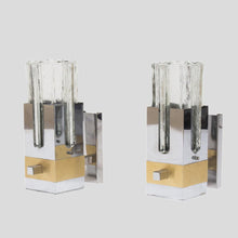 Load image into Gallery viewer, Pair of wall lights by Gaetano Sciolari