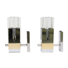 Load image into Gallery viewer, Pair of wall lights by Gaetano Sciolari