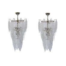 Load image into Gallery viewer, Regnatela Italian Murano Glass Ceiling Light Design AV Mazzega