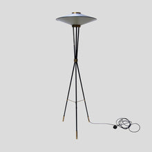 Load image into Gallery viewer, Stilnovo space ship shaped designed floor lamp