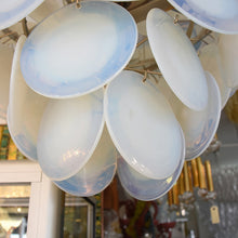 Load image into Gallery viewer, 1960s Vistosi opaline colour disc chandelier