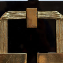 Load image into Gallery viewer, Pair of perspex brass table lamps by Luciano Frigerio