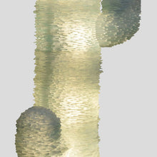 Load image into Gallery viewer, Glass cactus plant shape by Poliarte floor lamp