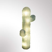 Load image into Gallery viewer, Glass cactus plant shape by Poliarte floor lamp