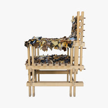 Load image into Gallery viewer, A Sculptural armchair ByAnacleto Spazzapan