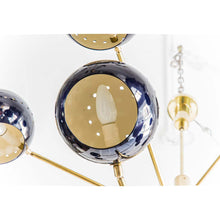 Load image into Gallery viewer, Violet Sputnik 16 chandelier by Diego Mardegan