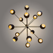 Load image into Gallery viewer, Violet Sputnik 16 chandelier by Diego Mardegan