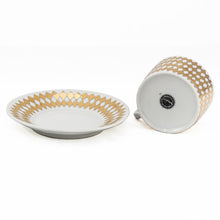 Load image into Gallery viewer, Set of six Fornasetti tea cups and saucers