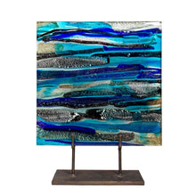 Load image into Gallery viewer, Piastra glass sculpture by Leonardo Cimolin