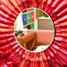 Load image into Gallery viewer, Massimiliano Luzzi Glass Art Mirror