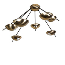 Load image into Gallery viewer, Starburst 7 flash mount light