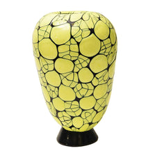 Load image into Gallery viewer, Vittorio Ferro blown yellow and green glass vase
