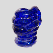 Load image into Gallery viewer, Ida Olai Serpente blue vase from Berengo collection