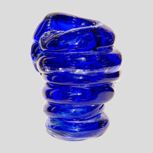 Load image into Gallery viewer, Ida Olai Serpente blue vase from Berengo collection