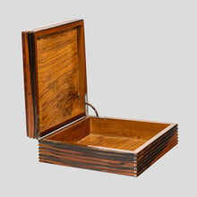 Load image into Gallery viewer, 1930s Fontana Arte wooden box with mirror top