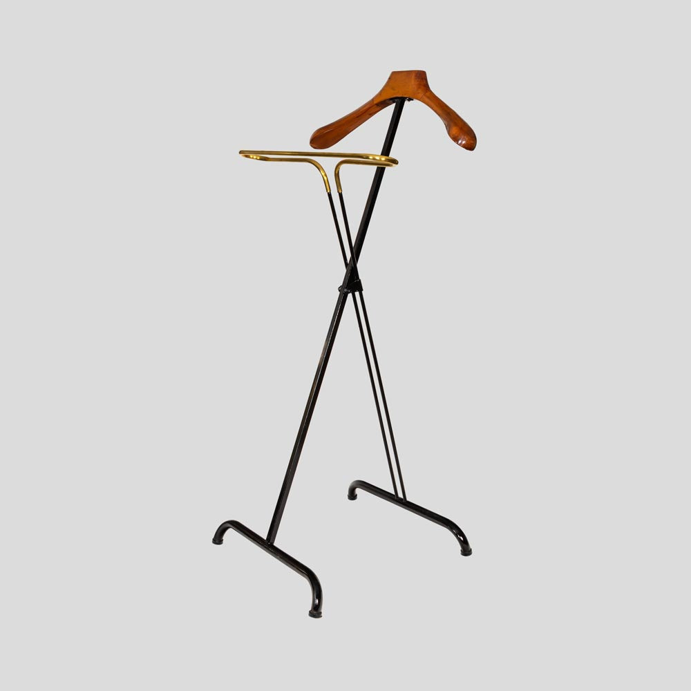 Italian Mid century folding Valet Stand by Fratelli Reguitti