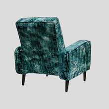 Load image into Gallery viewer, French Art deco armchair emerald green upholstery