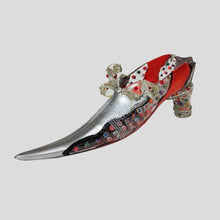 Load image into Gallery viewer, Coca cola bottle Murrine glass shoe by Luigi Bona