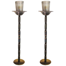 Load image into Gallery viewer, Pair of Barovier and Toso design floor lamps