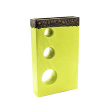 Load image into Gallery viewer, Olive green Studio Ceramic vase