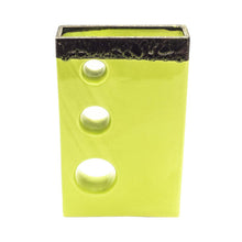 Load image into Gallery viewer, Olive green Studio Ceramic vase
