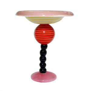 A glass sculpture designed by Peter Shire