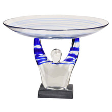 Load image into Gallery viewer, Blown glass Half man holding a dish
