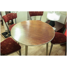 Load image into Gallery viewer, Circular Dining with 4 matching chairs by Ernest Race