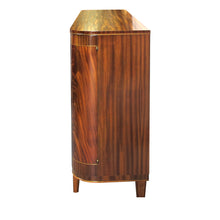 Load image into Gallery viewer, 1940s Large Swedish Cabinet-Credenza with Mahogany Flame Veneers