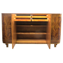 Load image into Gallery viewer, 1940s Large Swedish Cabinet-Credenza with Mahogany Flame Veneers