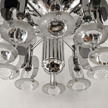 Load image into Gallery viewer, Flash mount ceiling light by Gaetano Sciolari, 1970s