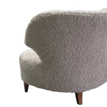 Load image into Gallery viewer, 1940s Finnish Curved Sofa with Buttoned Backrest by Carl-Johan Boman