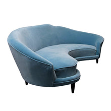 Load image into Gallery viewer, Mid-Century Modern Large Curved Sofa in the manner of Frederico Munari, Italian