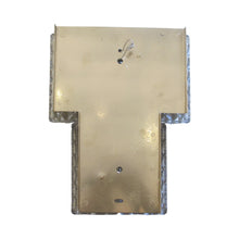 Load image into Gallery viewer, 1960s Single Two-Tier Wall light with Prism Glass plate by Kinkeldey, German