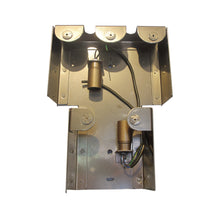 Load image into Gallery viewer, 1960s Set of Three Two-Tier Wall lights with Prism Glass plate by Kinkeldey, German